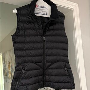 Burberry Black Quilted Vest